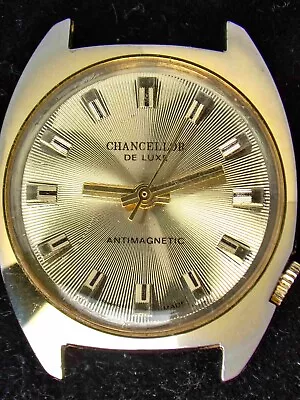 Chancellor (Swiss Made) Men's Mechanical Watch (Vintage) -- Spares/Repairs • £21