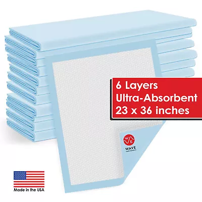 $43.95 • Buy 120 Adult Urinary Heavy Incontinence Disposable Bed Pee Underpads 23x36 Bed Pads