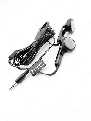 Genuine HTC Headphones Earphones 3.5mm For Desire 10 Compact 10 Lifestyle 10 Pro • £3.99