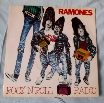 THE RAMONES UK  7  Single ROCK N' ROLL RADIO Punk Rock • £7.95