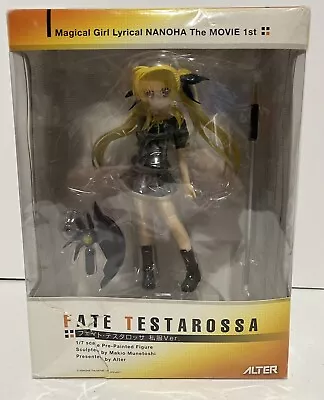 Magical Girl Lyrical Nanoha Fate Testarossa Figure By Alter • $29.99