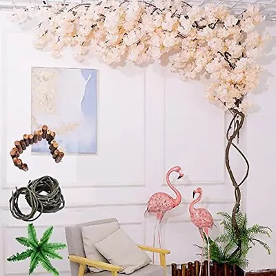 Artificial Cherry Blossom Tree Home Decor Decor Indoor Outdoor Home Office Party • $219.99