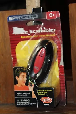 Spy Gear Voice Scrambler On Damaged Card 2006 • $5