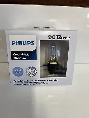 2x-Philips Crystal Vision Platinum 9012 (HIR2) Lamp Bulbs 55W • $42.50