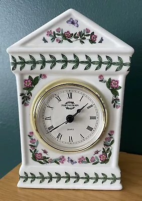 £15 • Buy Vintage Portmeirion Mantle/Desk Clock In The Botanic Garden Pattern