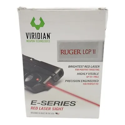 Viridian E-Series Red Laser Sight For Ruger LCP II LCP2 LCPII 2 NOS  • $92.21