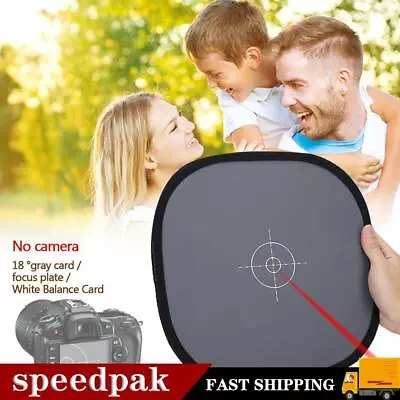Grey/White Balance Card 18% Gray DSLR Camera Custom Calibr Board 12 New N4 • £6.62
