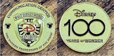 Walt Disney World Security Division Communication Center Dispatch Challenge Coin • $10