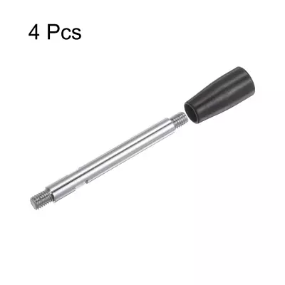 4pcs M8 Crank Handle Grip Lathe Machine Revolving Clamping Handles 116mm Length • $18.19