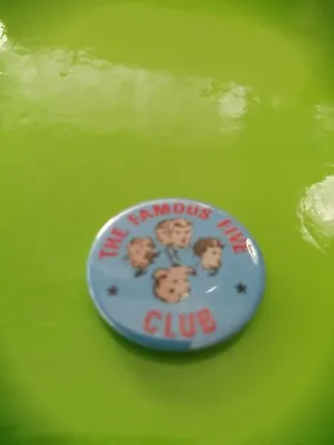 THE FAMOUS FIVE Enid Blyton CLUB MEMBERS BADGE   (repro) • £4.99