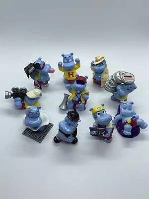 Happy Hippo Hollywood SET Kinder Surprise Figures 1997 Ferrero Hand Painted • $35