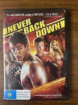 Never Back Down : Region 4 DVD • $5.95