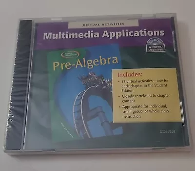 NIP Pre-Algebra CD-ROM Virtual Activities Multimedia Application 13 Activities • $14.99