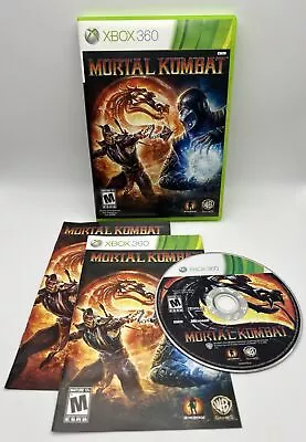 Mortal Kombat Xbox 360 Complete CIB -TESTED-VG • $21