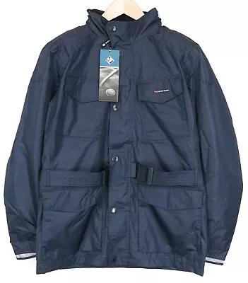 TUCANO URBANO New Tucanji Men Jacket IT48 Blue Waterproof Windbreaker Moto • $65.07