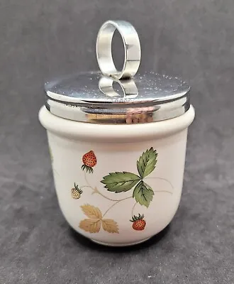 Vintage Wedgwood Wild Strawberry One Egg Coddler Ceramic Oven To Table England • $32.13