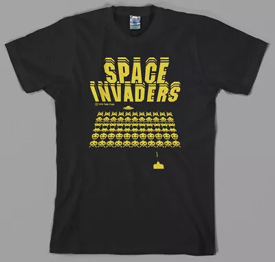 Space Invaders Shirt New Old Stock Nos Tatio Arcade Videogame 1978 Retro Classic • $11.95