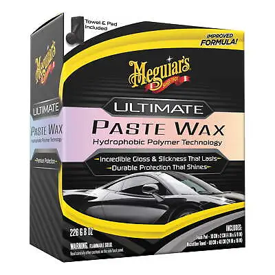 Meguiar's Ultimate Paste Wax Long-Lasting Easy To Use Synthetic WaxG2106088 Oz • $23.40