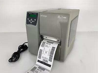 Zebra S4M00-2001-0200T Stripe S4M Thermal Label Printer • $237.50