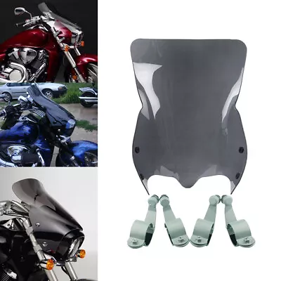 Black Windshield For Suzuki Boulevard M90 M50 M109R Boss LE M109R2 M109RZ 06-16 • $174.02