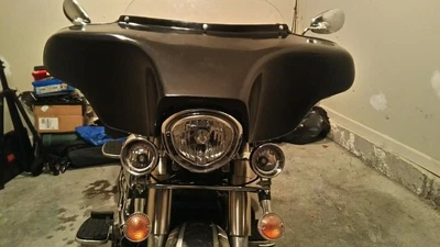 $211.50 • Buy Batwing Fairing Windshield Yamaha Vstar V Star 1300 Guard Fiberglass