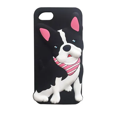 $6.95 • Buy Cute Puppy Dog 3D Luxury Silicone Case Cover For IPhone 7 6 6S 8 Plus 5 SE 5S 6+