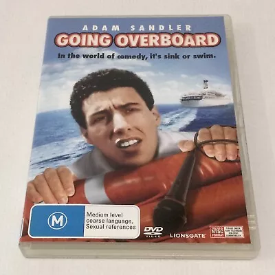 $7.90 • Buy Going Overboard DVD NTSC Region 4 Free Post Adam Sandler