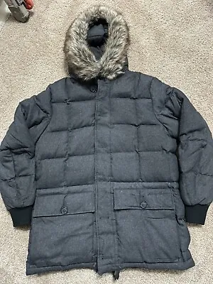 Eddie Bauer Goose Down Kara Koram  Jacket Parka  Mens L • $150