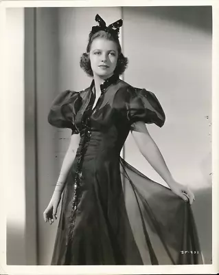 BETTY FURNESS Original Vintage 1936 Miehle RKO Studio FASHION Portrait Photo • $14.95