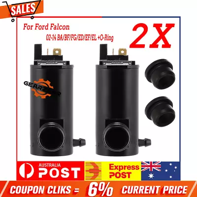 1 Pair Set Windscreen Washer Pump Wiper For Ford Territory SY SZ 2002-2013 2014 • $22.89