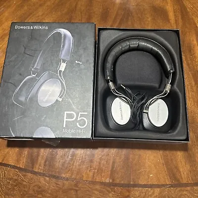 Bowers & Wilkins P5 Series Hi-Fi Headphones - Black (GREAT QUALITY) • $74.95