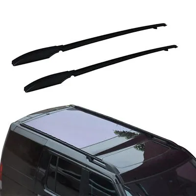 Aluminum Rail Top Roof Rack For Land Rover Discovery 05-16 LR3 LR4 Long Version • $400.77