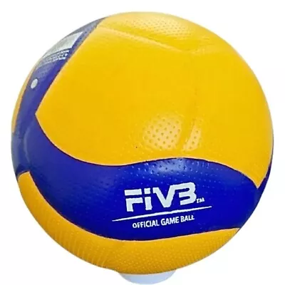 Mikasa Volley Ball Yellow Indoor Match Ball Official V200W 2019 FIVB -Size-5- • $30