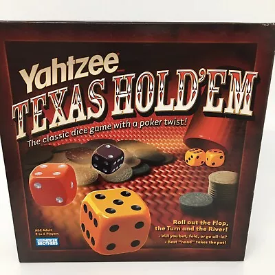 Yahtzee Texas Hold' Em - 2004 Classic Dice Game With A Poker Twist - Complete • $11.90