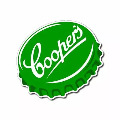 Coopers Cap Pale Ale Sticker / Decal - Beer Mancave Man Aussie Cave Bar Shed Ute • $10.50