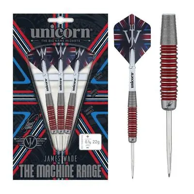 Unicorn Darts James Wade The Machine 90% Tungsten Steel Tip Darts • £44.99