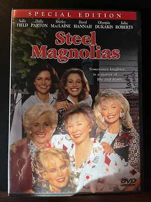 Steel Magnolias (DVD 1989) Special Edition Sally Field Dolly Parton Shirley Mac • $6.99