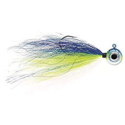 VMC Moon Tail Jig 3/8 Blue Fire UV • $11.95