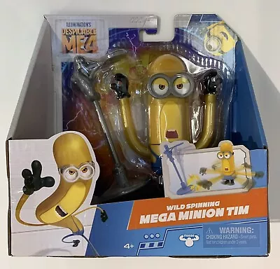 Despicable Me 4 Illumination Mega Minion Tim 4” Action Figure New In Hand • $29.88