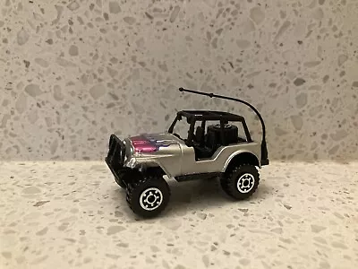 Matchbox 1/64 Action System Jeep CJ-7 Silver Hang Glider Set Exclusive Mint HTF • $9.95