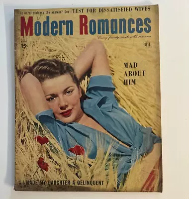 MODERN ROMANCES Magazine September 1949 Romance Women's Magazine • $11.99