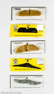 Mustache Asso Character Style Faux Fur Fiber Self Adhesive Costume Disguise • $3.98