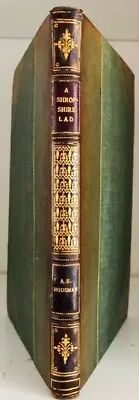 Housman (A E) : A Shropshire Lad : Nice Binding : 1936 : VGC • £45