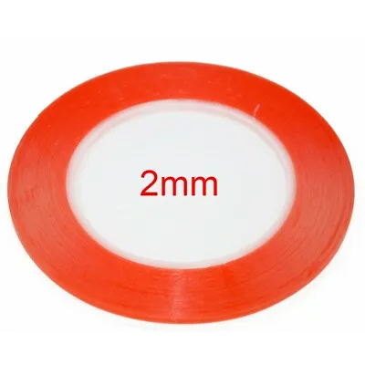 Double Sided Tape 2mm Wide High Strength Sticky Clear Tape For IPad Phone Repair • £6.99