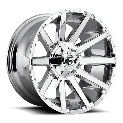 (4) 20x9 Fuel Chrome Contra Wheels 8x170 For 2003-2019 F250 F350 2-4WD • $1975.24