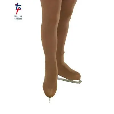 £10.50 • Buy Girl's Over Boot Ice Skating Tights - Tappers & Pointers - Natural Over Boot