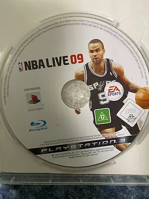 NBA Live 2009  - PS3 - Playstation 3 • $4.50