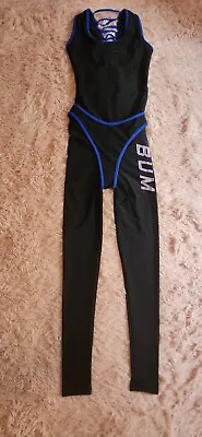 Vintage B.U.M. Athletic Jumpsuit Leotard Catsuit With Outer Bikini Bottoms XS • $125