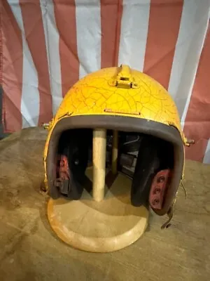 Cold War Usaf Type P-4a Flight Helmet Painted • $225