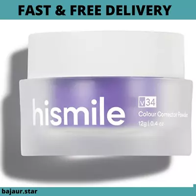 Hismile V34 Colour Corrector Powder Purple Teeth Whitening Tooth Stain Removal • $29.99